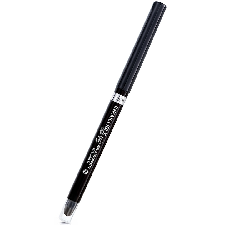 Creion mecanic de ochi gel L'Oreal Paris Infaillible 36H Grip Intense Black, 1.2 g