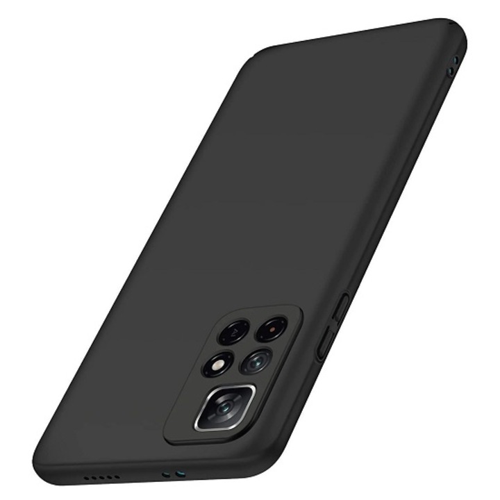 Калъф Forcell Matt TPU case за Xiaomi Poco M4 Pro 5G / Redmi Note 11T 5G / Note 11s 5G, Черен