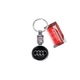 Breloc premium Audi 3d cu doua fete, metalic Magrot 20170