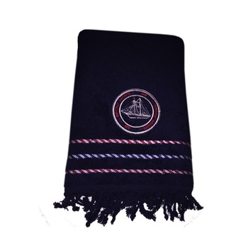 Prosop de baie SAIL, 70 x 140 cm, culoare albastru, din Bumbac Organic Prosop de baie SAIL, 70 x 140 cm, culoare albastru, din Bumbac Organic