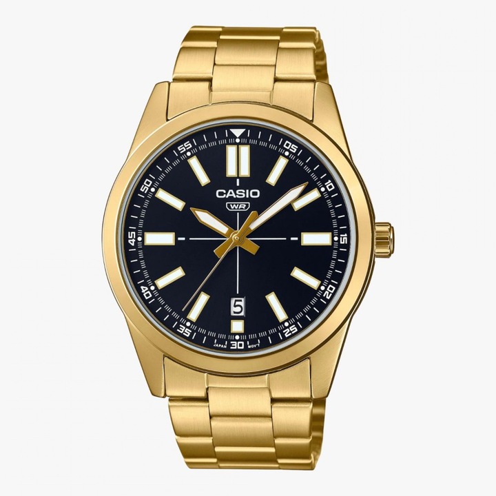 Мъжки часовник Casio, Collection MTP-VD MTP-VD02G-1E, Аналогов