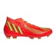 Férfi futballcipő, Adidas Predator Edge.2, BM148143, piros, EU 41 1/3