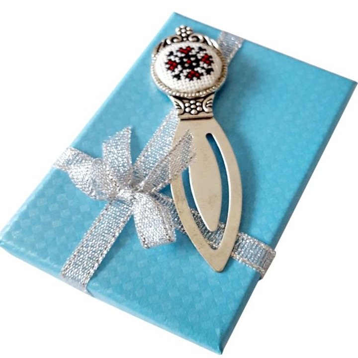 Semn de carte, clema, model traditional piciorus