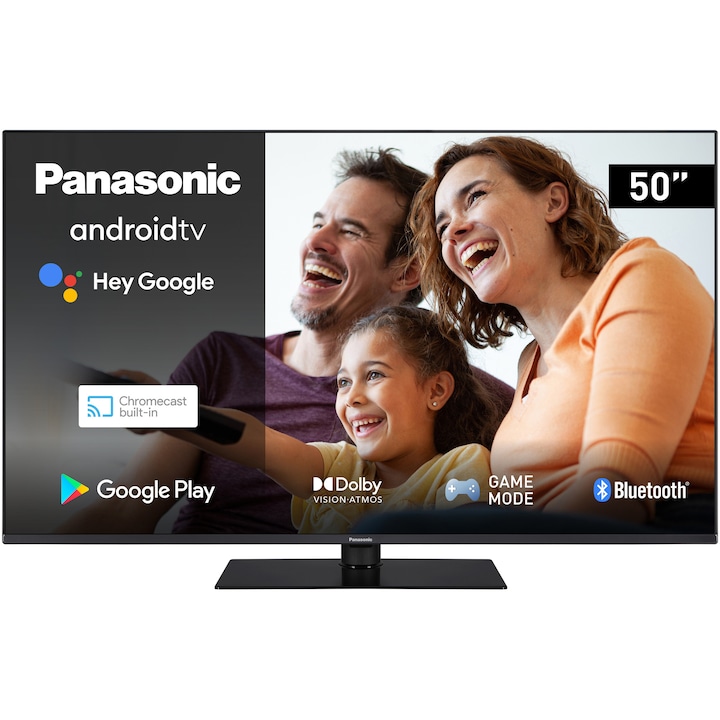 Televizor Panasonic LED TX-50LX650E, AndroidTV, 126cm, 4K Ultra HD, Clasa E