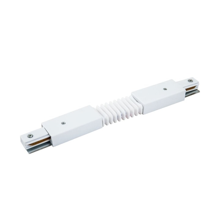 Conector flexibil WJ-FL03 compatibil doar cu sina monofazata proiector Alb WJ-D02, LED Market®