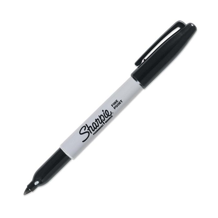 Комплект от 12 маркера Sharpie F, черни