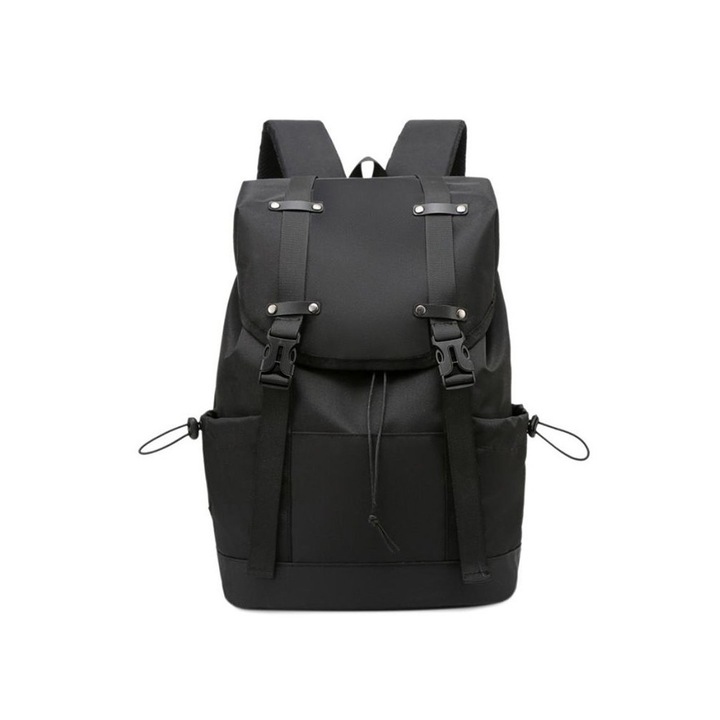 Rucsac de calatorie cu spatiu pentru laptop, negru