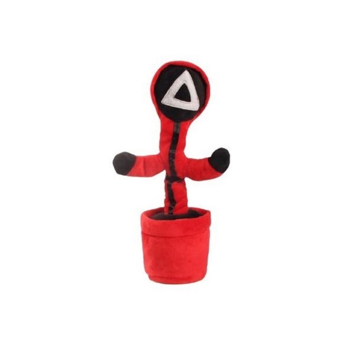 Jucarie cactus Squid Game pentru copii, Flippy, imita, canta