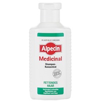 Sampon Alpecin Medicinal Concentrate pentru scalp gras, 200 ml
