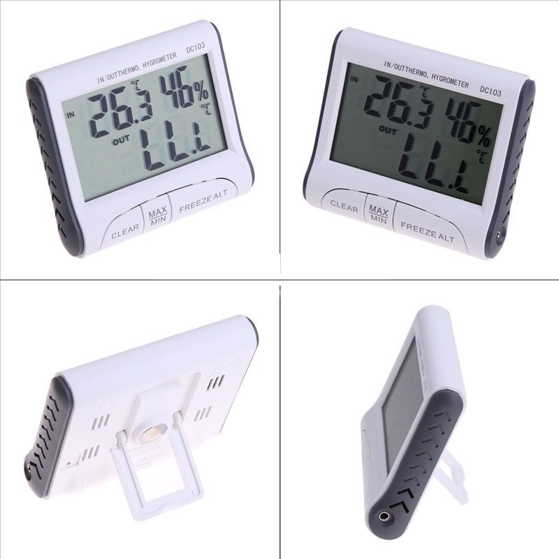 Statie Meteo Interior Si Exterior Digital Series Dc103 Termometru