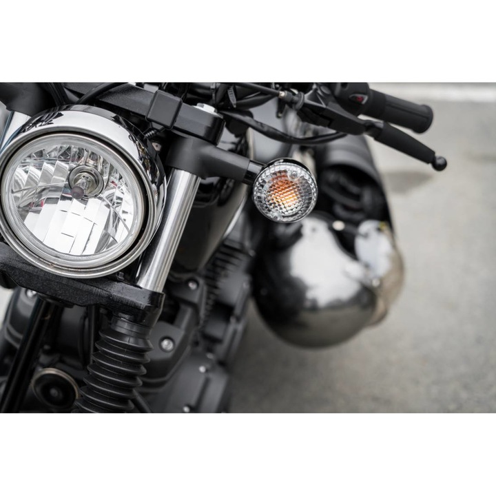 PVC öntapadó tapéta - Közelkép vintage motorkerékpárral, 100 x 150 cm