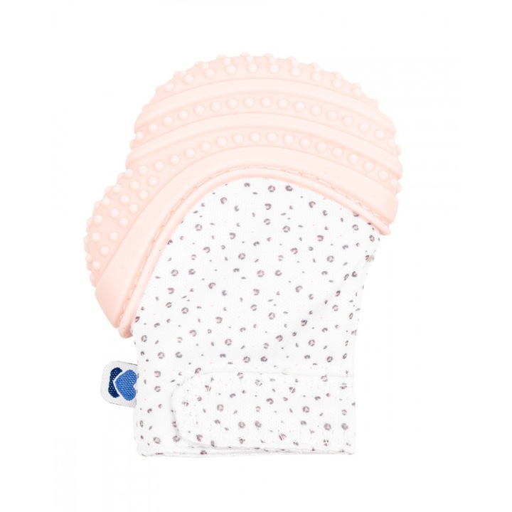Ръкавица за венци и зъби Kikka boo Savanna Pink, Многоцветен