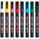 Set 8 markere, Posca PC3M, Fine Tip Pen, Multicolor