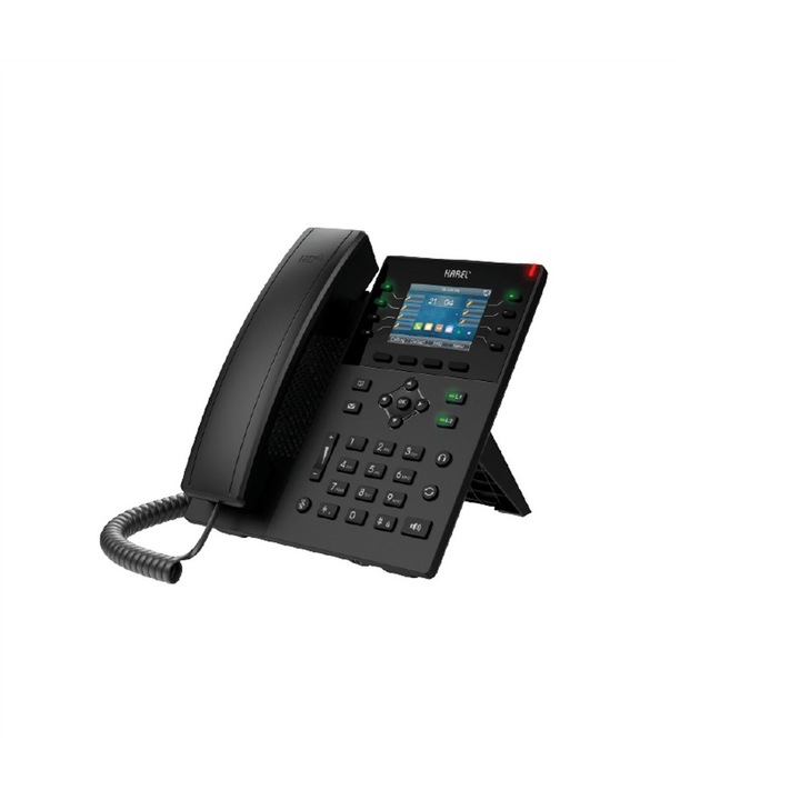 Telefon VoIP WIFI Karel IP214, PoE, Bluetooth, 12 conturi, Gigabit