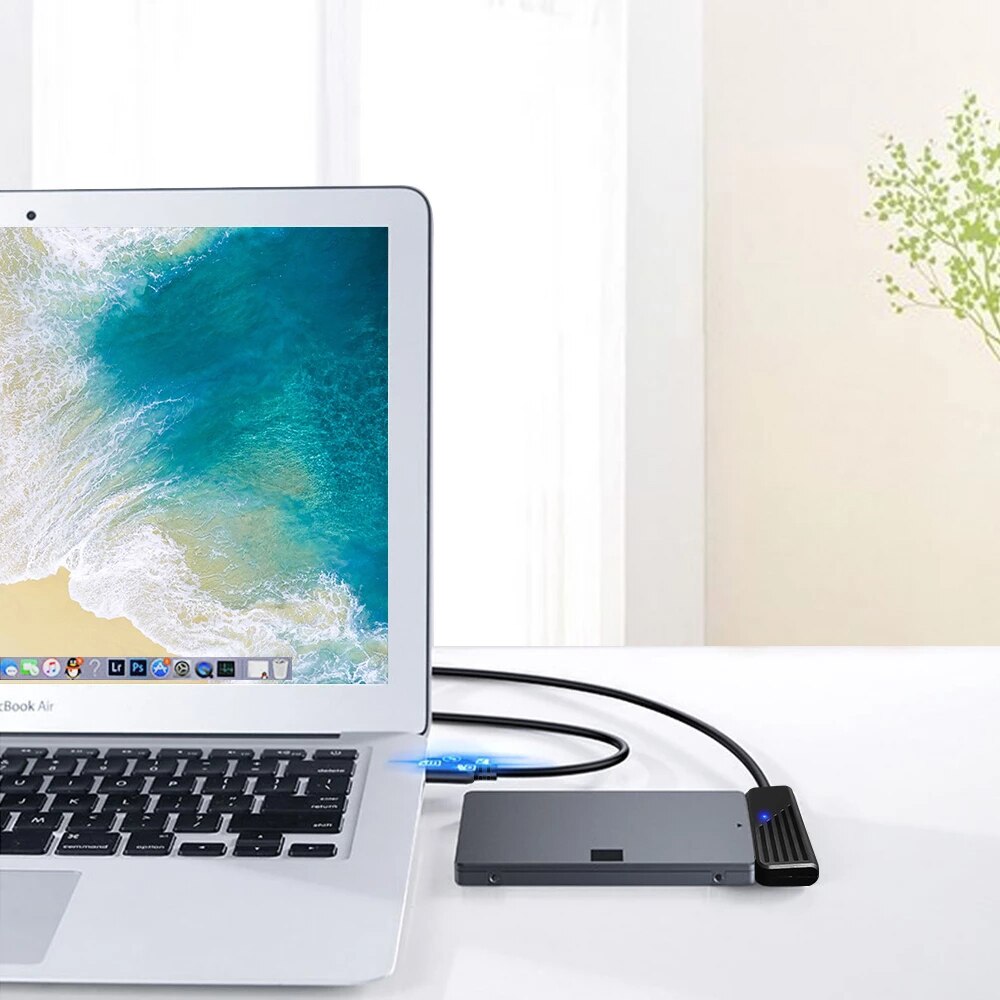 Adaptor USB 3.0 SATA, pentru 2.5'' SATA HDD/SSD, sundiguer, Negru - eMAG.ro