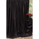 Set draperii uni, blackout, culoare wenge, din colectia "Unik by Liz Line - Wenge Hickory" 300cmx245cmx2buc, cu rejansa - D555103