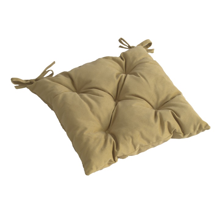 Perna scaun, Galben 152, 37x37 cm