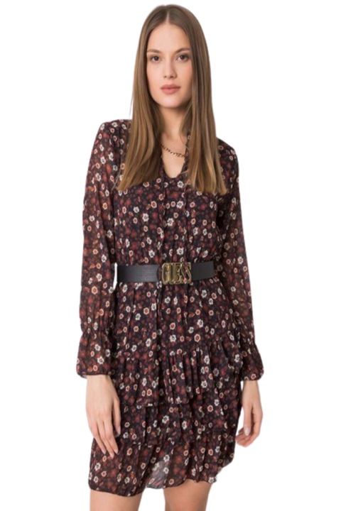 Rochie Milady, imprimeu floral, poliester, Marime One Size