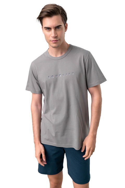 Férfi pizsama Vamp 70008, Szürke