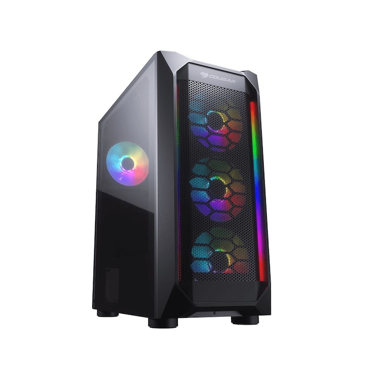Carcasa computer 1stPlayer Mi5, Negru, Mini Tower