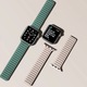 Gumi szíj Mágneses szíj kompatibilis az Apple Watch 1/2/3/4/5/6/SE 38/40mm fekete