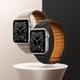 Gumi szíj Mágneses szíj kompatibilis az Apple Watch 1/2/3/4/5/6/SE 38/40mm fekete