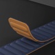 Gumi szíj Mágneses szíj kompatibilis az Apple Watch 1/2/3/4/5/6/SE 38/40mm fekete