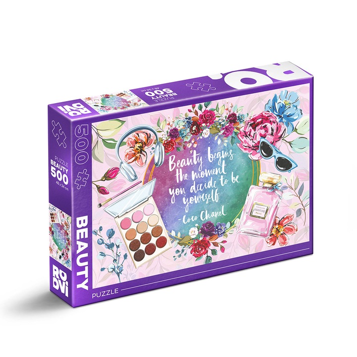 Пъзел D-Toys Beauty Puzzle, 500 части