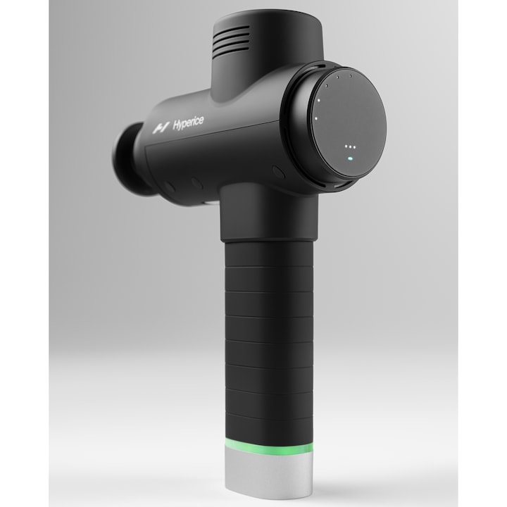 Aparat de masaj cu vibratie Hypervolt 2 Pro, 5 capete, 5 trepte percutie, autonomie pana la 3 ore, Motor Brushless high-torque 90W, Patented Pressure Sensor Technology™, Bluetooth, Hyperice