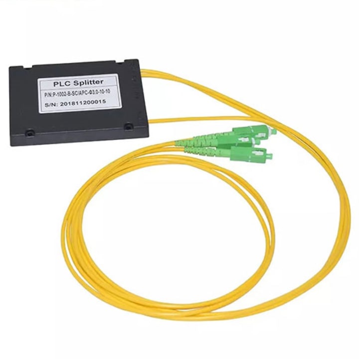 Spiter optic 1x2 abs cu conectori sc/apc