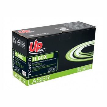 Cartus toner UPRINT CF280X, HP LJ Pro 400/ M401/M425, 6900 pagini, Negru Cartus toner UPRINT CF280X, HP LJ Pro 400/ M401/M425, 6900 pagini, Negru