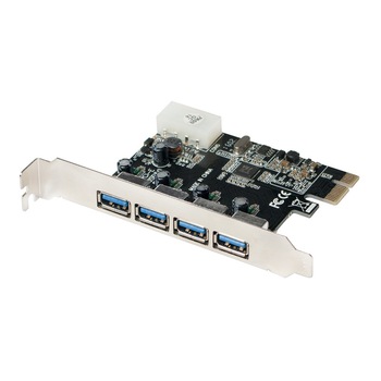Card PCI-Express, 4 porturi USB 3.0 A, LOGILINK PC0057A Card PCI-Express, 4 porturi USB 3.0 A, LOGILINK PC0057A
