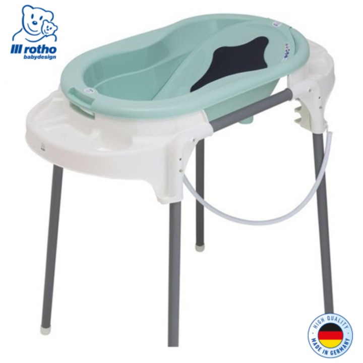 Комплект за къпане Rotho Swedish green, Зелен, 4 части