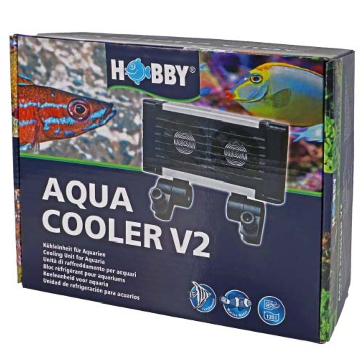 Hobby Aqua Cooler V2 -Hűtőegység akváriumhoz 4,5W-120 l-ig