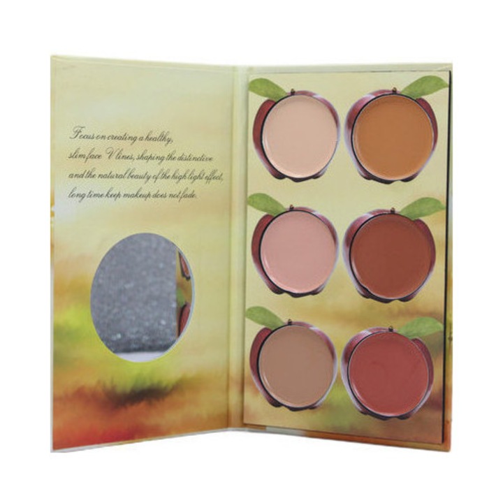 Korrektor paletta, Kiss Beauty, Highlight Contour, 01, 30g