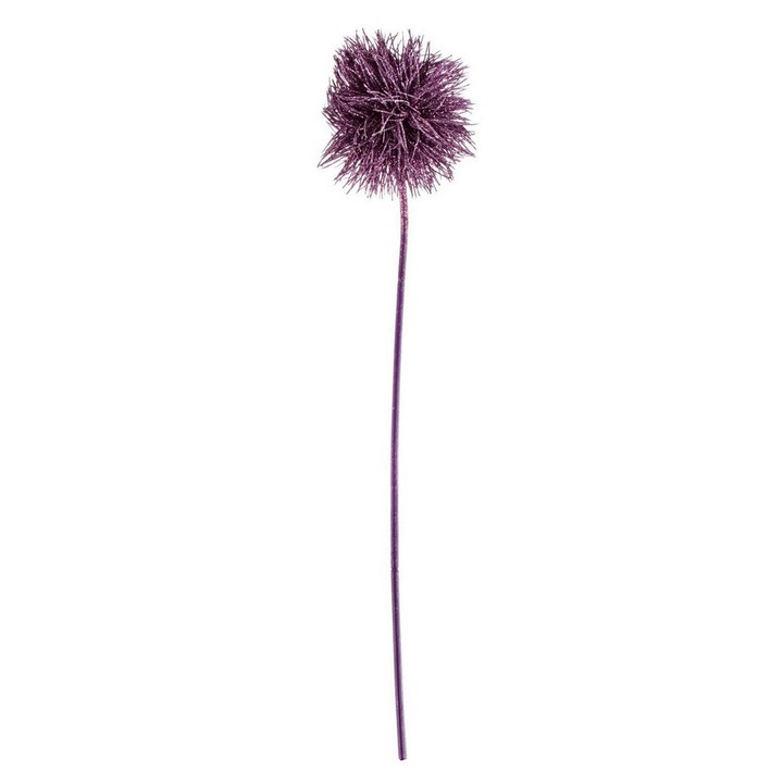 Set 6 flori artificiale mov Cirsium 67 cm