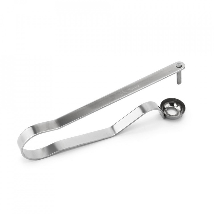 Ustensila cromata pentru scos samburi Luigi Ferrero Norsk FR-1772