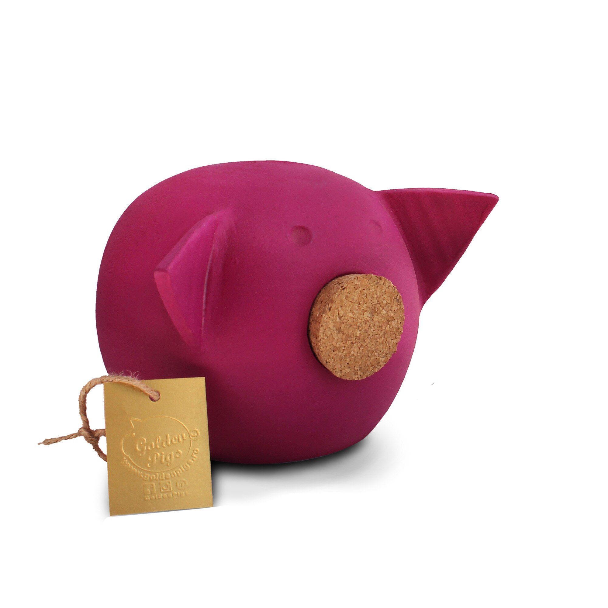 Pusculita ceramica, CHALK, Medium, Magenta