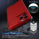 Кейс за Xiaomi Redmi 9T, Camera Slide Protector, Удароустойчив, Червен