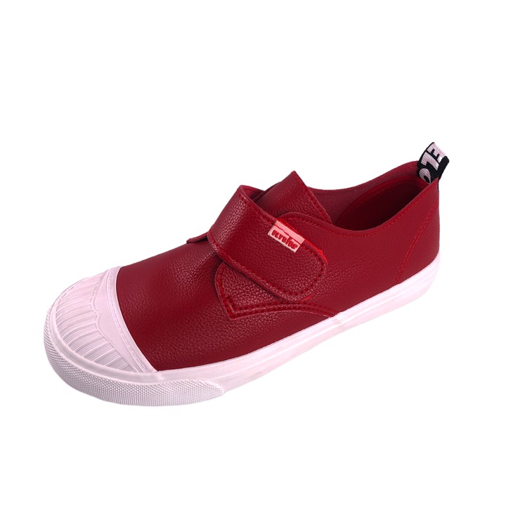 Adidasi copii Chippo Youth, piele ecologica, Rosu
