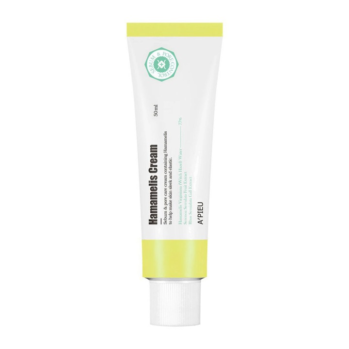 Crema cu extract de hamamelis pentru ten gras si problematic A’pieu Hamamelis Cream 50ml