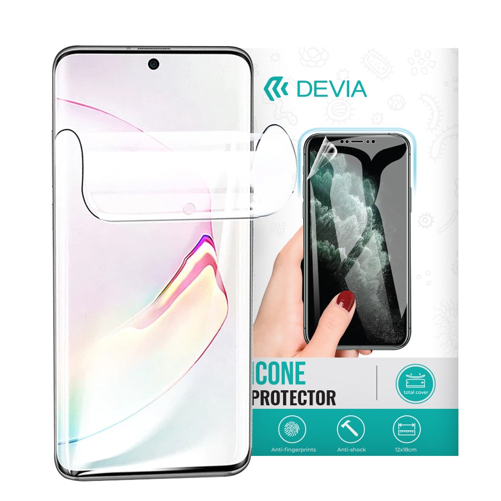 Folie Devia Silicon compatibila cu Samsung Galaxy S22 Ultra
