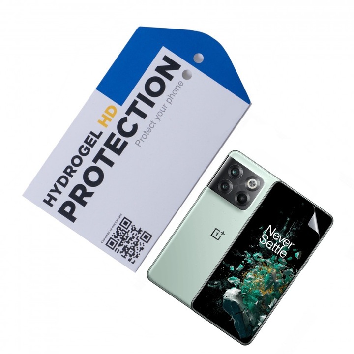 Удароустойчив протектор Ofisite за OnePlus 10T, Hydrogel HD, покритие Blue Light защита за очите
