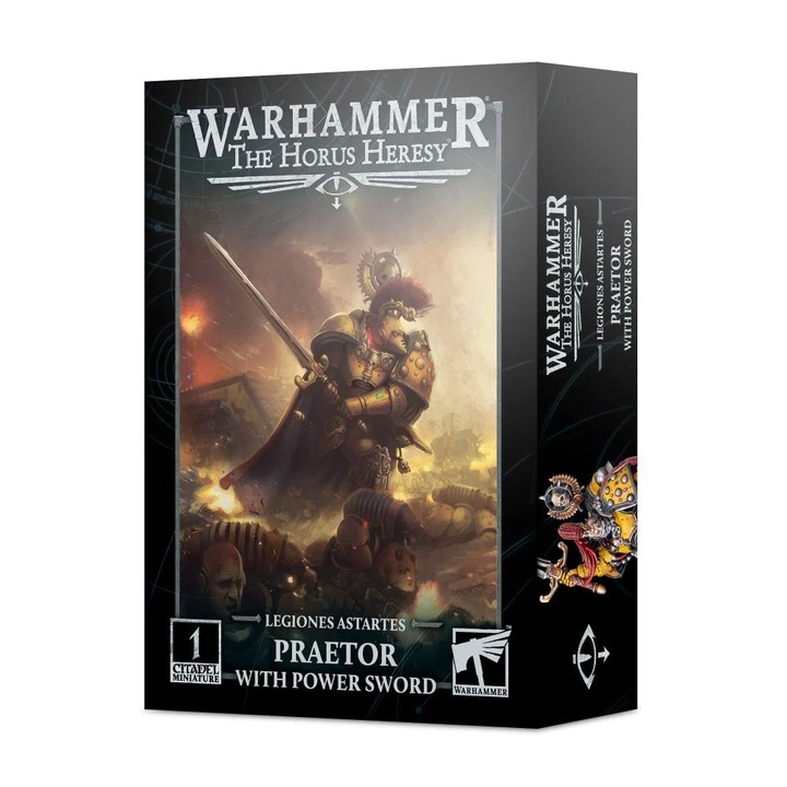 Warhammer The Horus Heresy, Games Workshop, Legion Praetor Erőkarddal