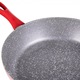 Тиган Voltz V54419A26D, 26 см, с капак, мраморно покритие, дълбок, индукция