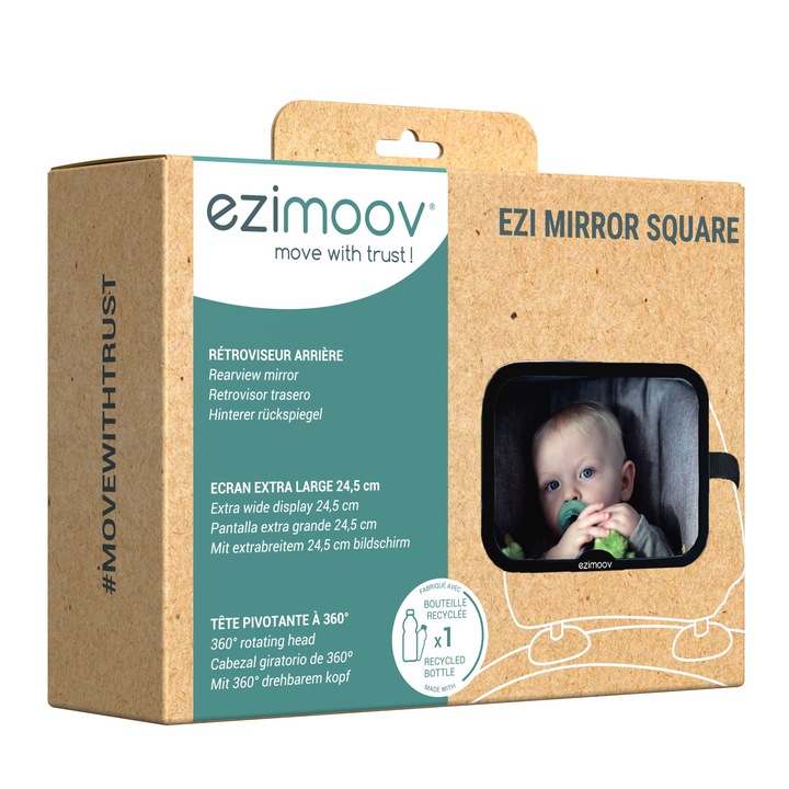 Ezimoov Square négyzet alakú autós tükör