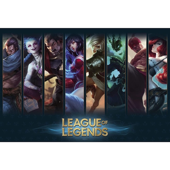Poster League of Legends - Champions (91.5x61)