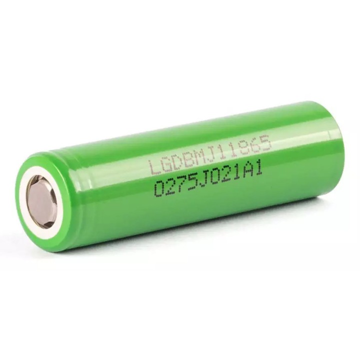 Baterie reincarcabila fara buton, Lg inr18650 mj1 3400mah 10a 18650