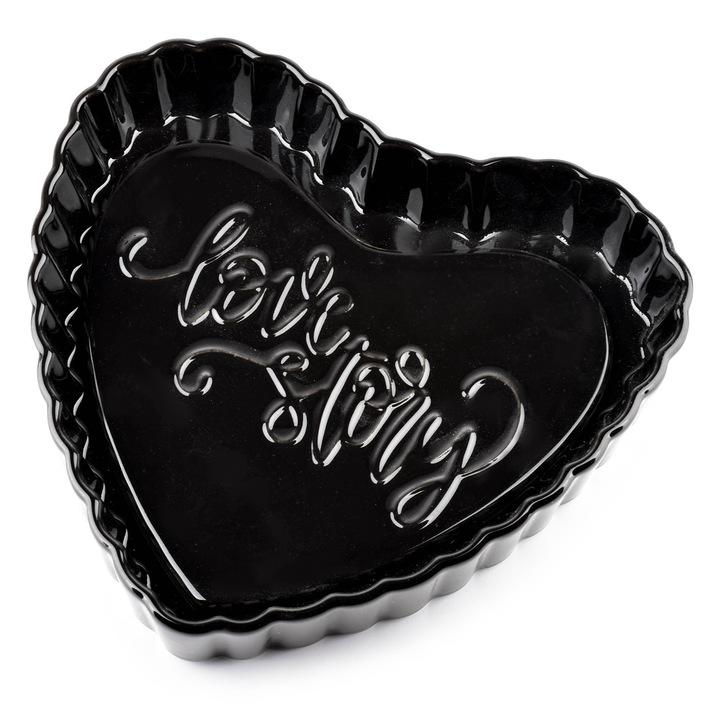 Forma prajitura, Mondex, Portelan, Negru