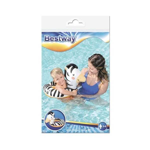 Надуваем басейн 3-6 години, Bestway, Zebra - eMAG.bg